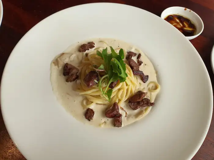 크림 소스 만조 파스타