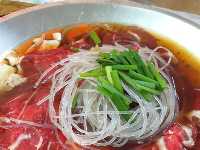 불고기 전골 이미지