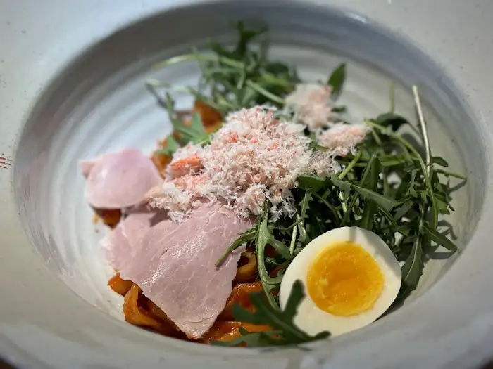 홍게 칼국수 비주얼