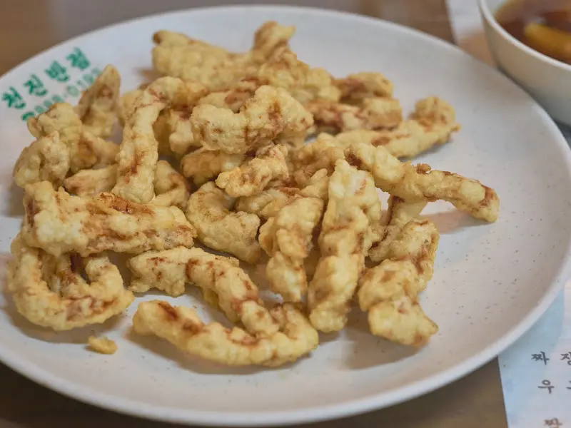 천진반점 탕수육