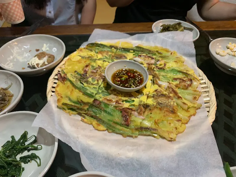 먹음직스러운 파전