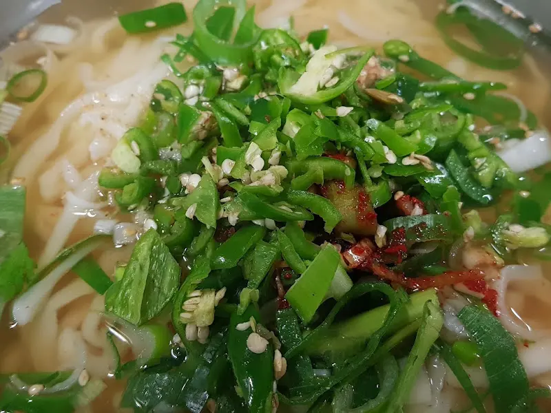 진아집 손칼국수 근접샷