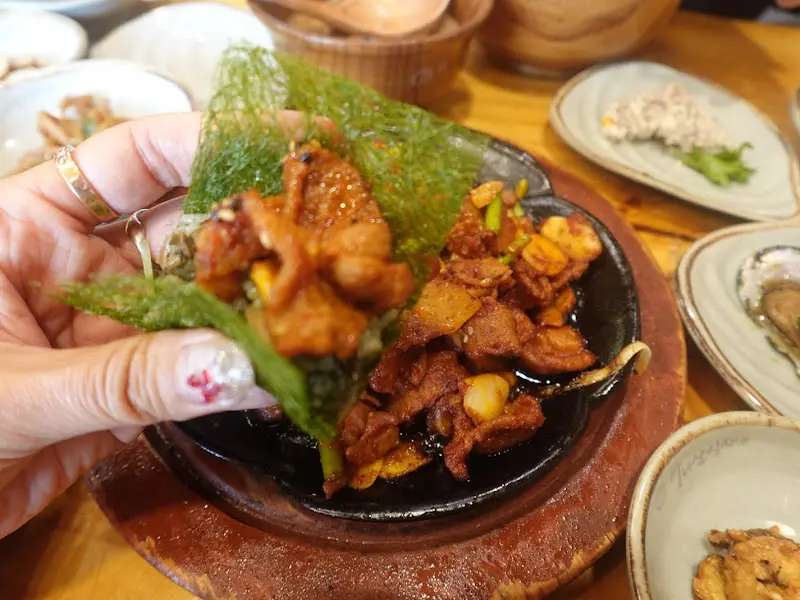 마니산산채 외관