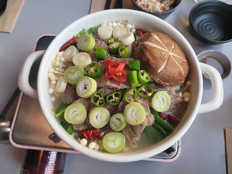 신따이 소고기 야채찌개