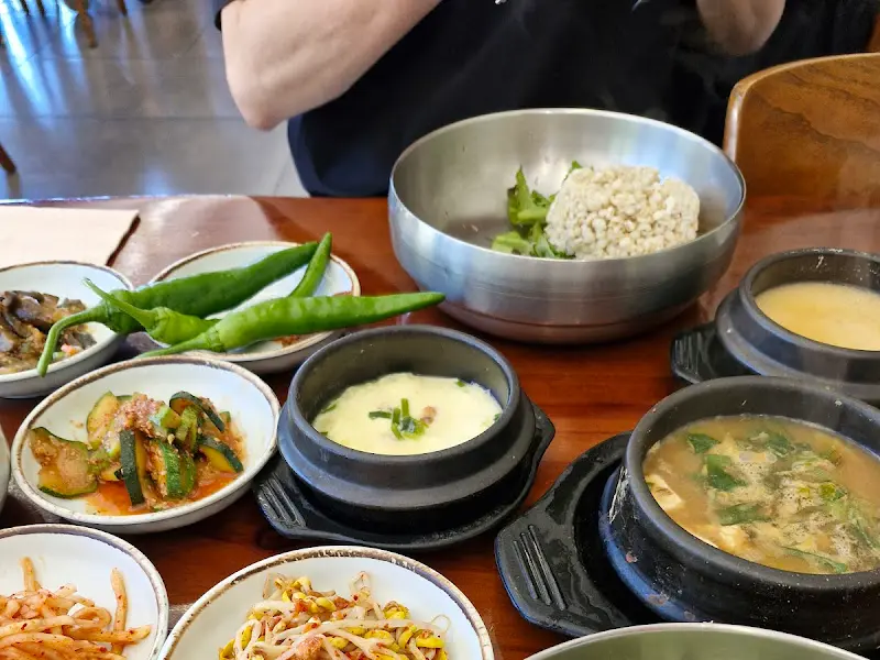 보리밥 정식 한상차림