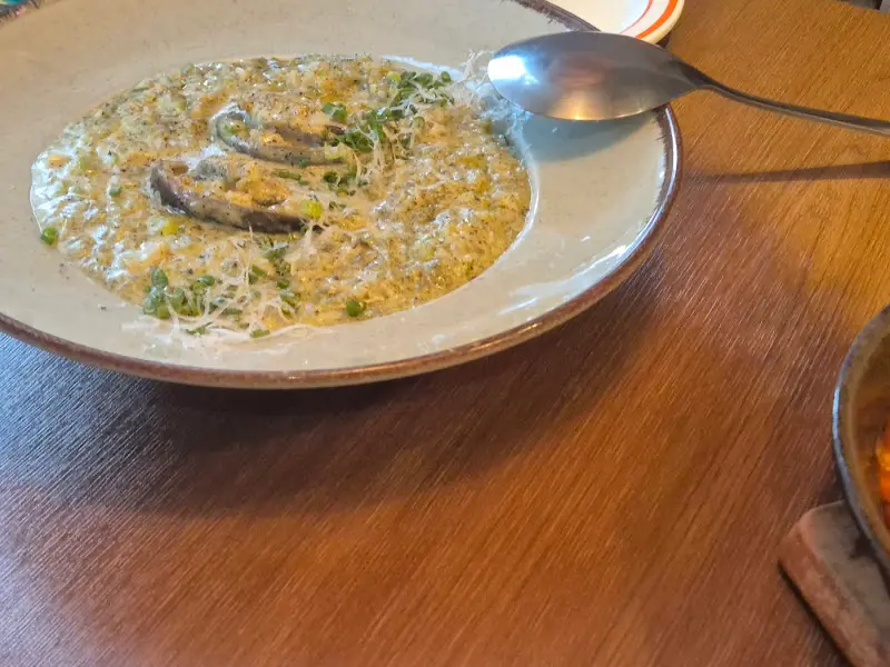 깊은 풍미의 머쉬룸 리조또