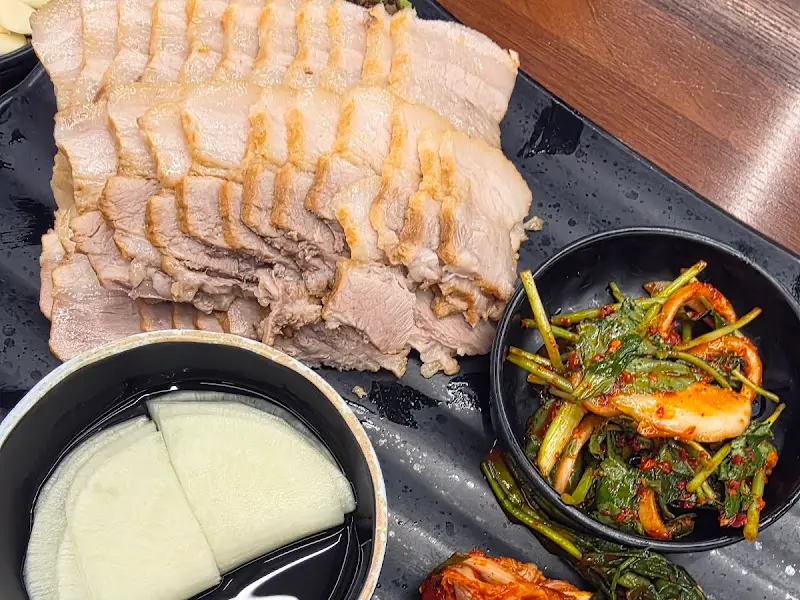 가지런히 놓인 보쌈