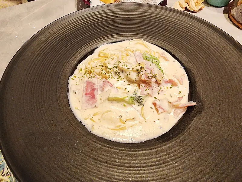 크림 베이컨 파스타