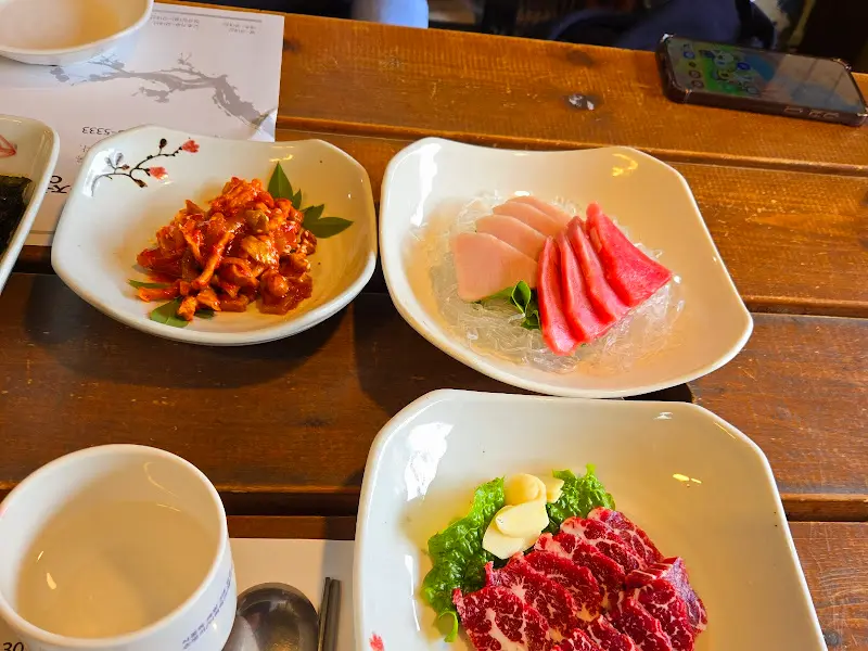 육사시미, 사시미, 해산물