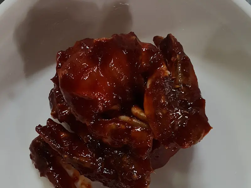 윤기가 흐르는 게장