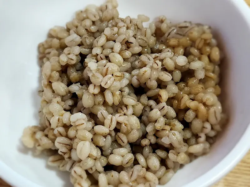 보리밥 클로즈업