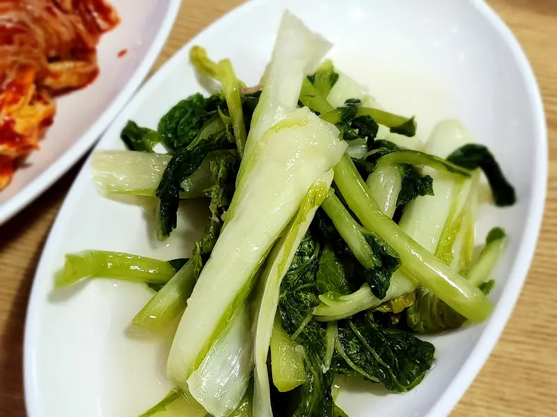 열무김치 클로즈업