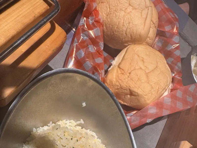 갈릭라이스와 빵