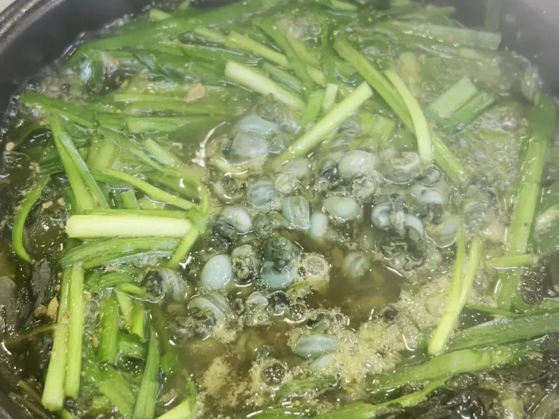 올갱이 해장국 디테일