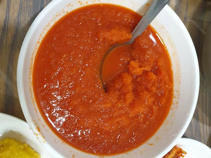 매콤달콤한 물회 양념