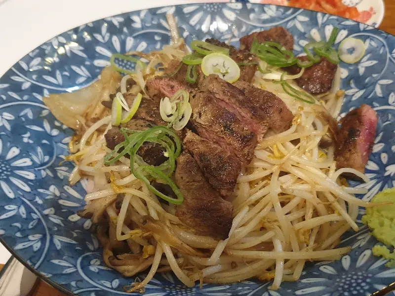 스테이크 숙주 볶음