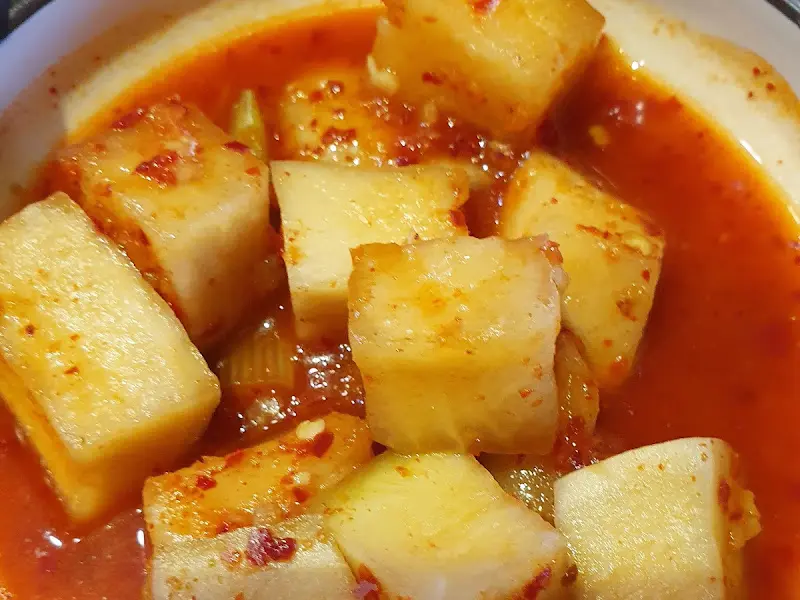 마포본가 깍두기