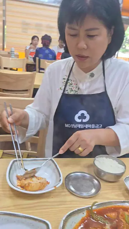 코다리찜과 밑반찬