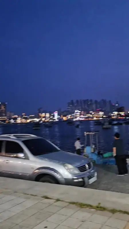 일산해수욕장 풍경