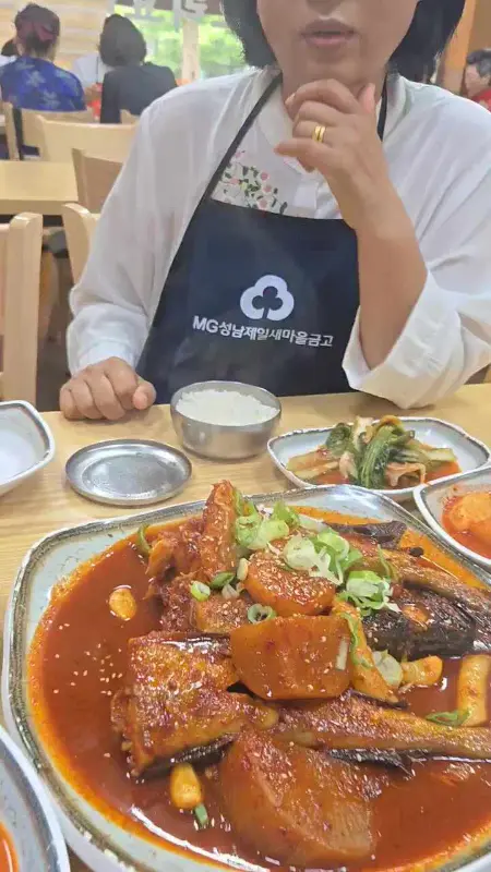 푸짐한 코다리찜 한 상