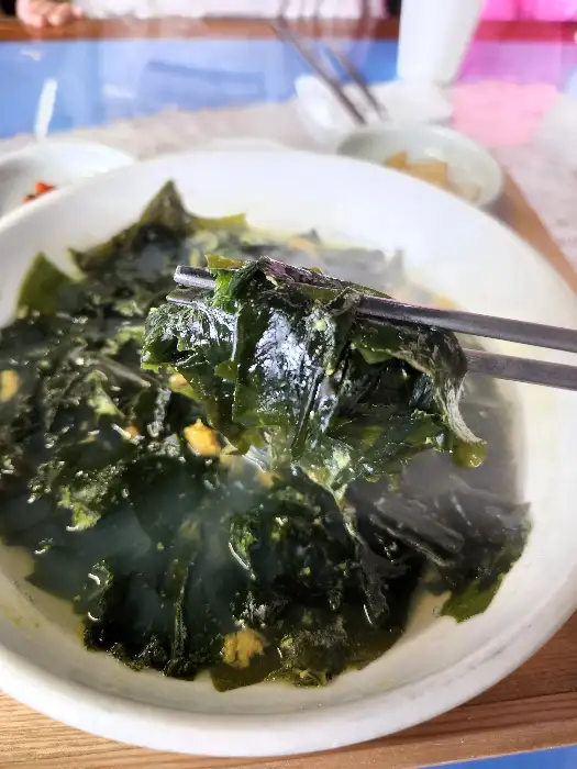 성게 미역국