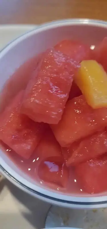 달콤한 과일 후식