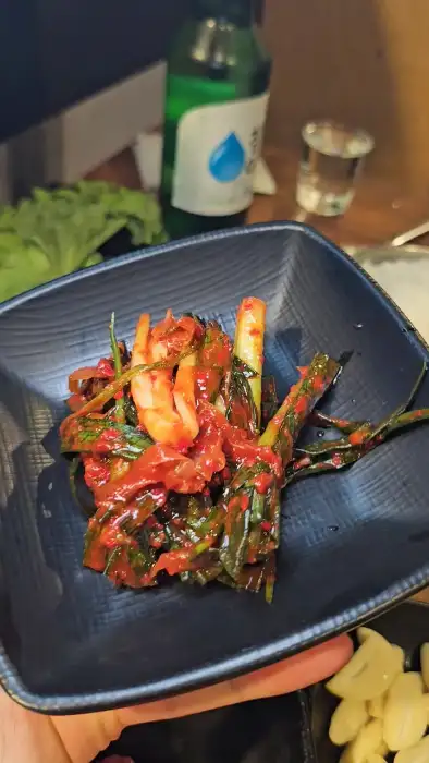 김치와 함께 나온 반찬