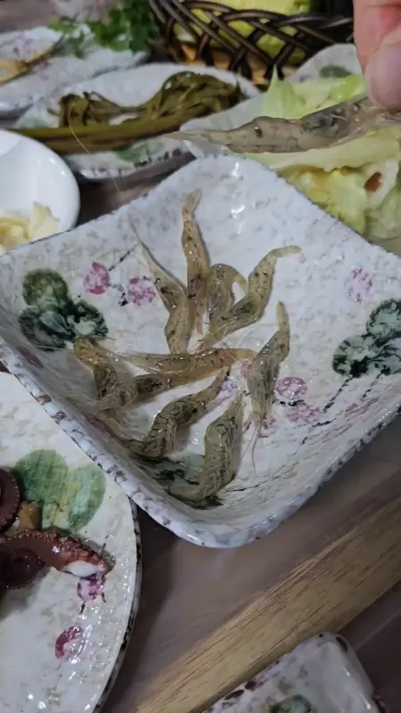 다양한 해산물 요리