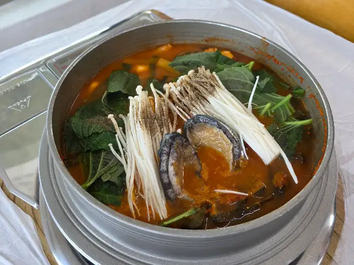 파장어탕 근접샷
