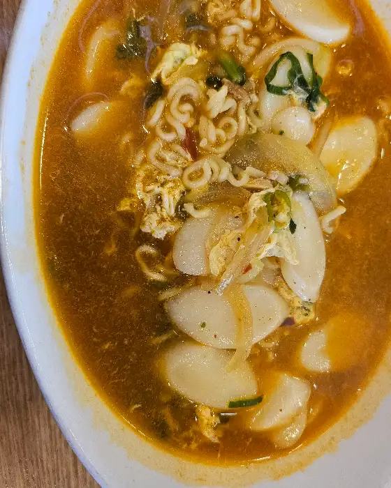 푸짐한 라면 한 그릇
