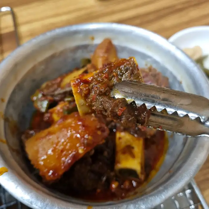 갈비찜 한 그릇