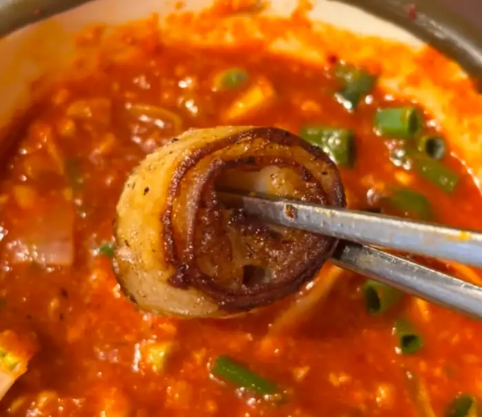 된장찌개 속 막창