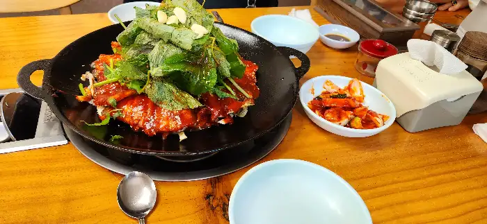 맛있게 볶아진 볶음밥
