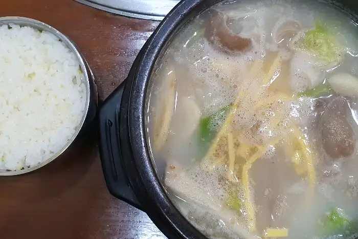 따뜻한 국물 요리