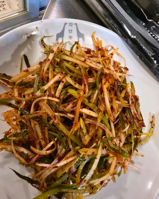 신선한 파채 무침