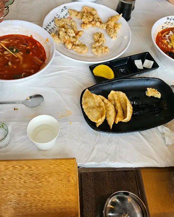 테이블 전경