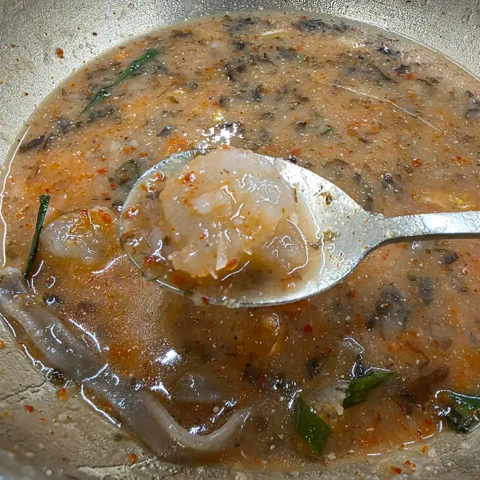따뜻한 보리밥 비빔