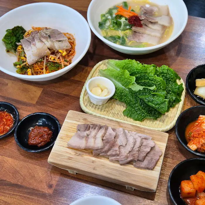 꽃가람 돔베고기 세트