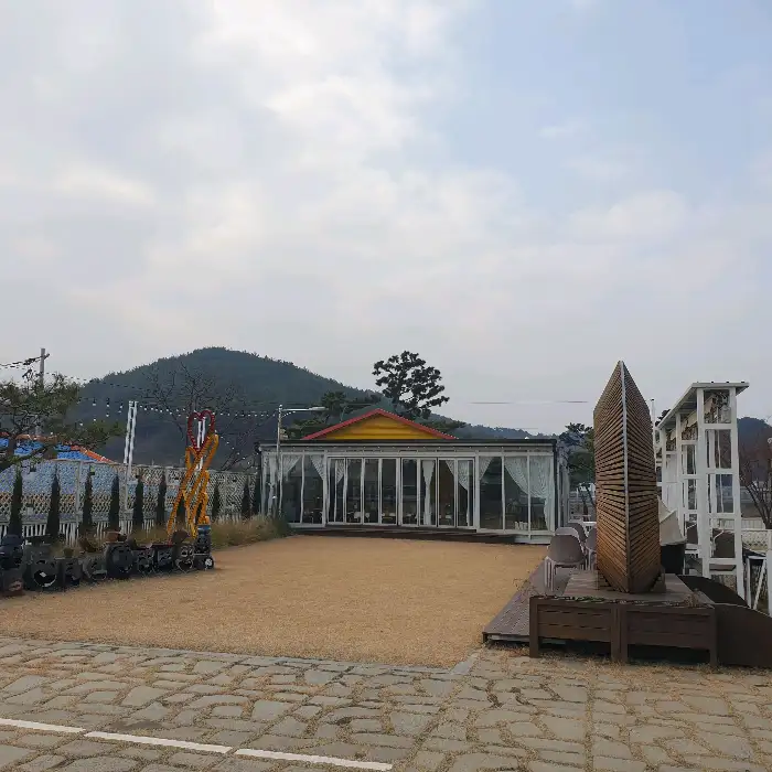 카페 화산 외관 모습