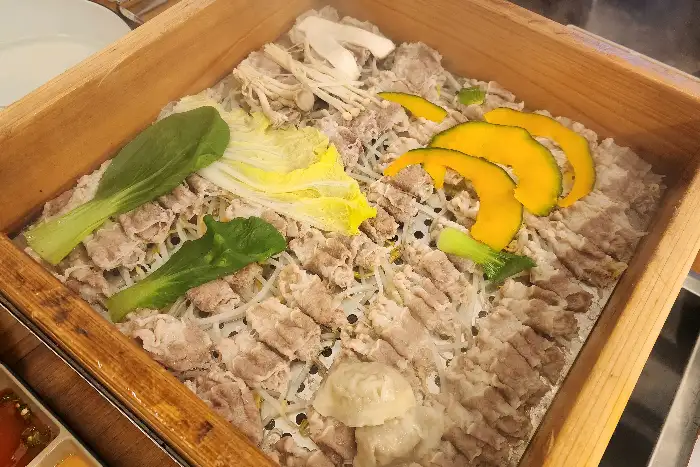 준비된 편백찜