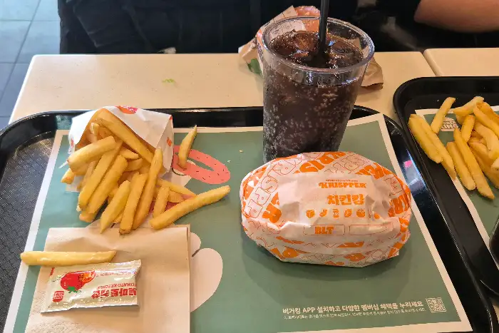 버거킹 베이비버거 세트 구성