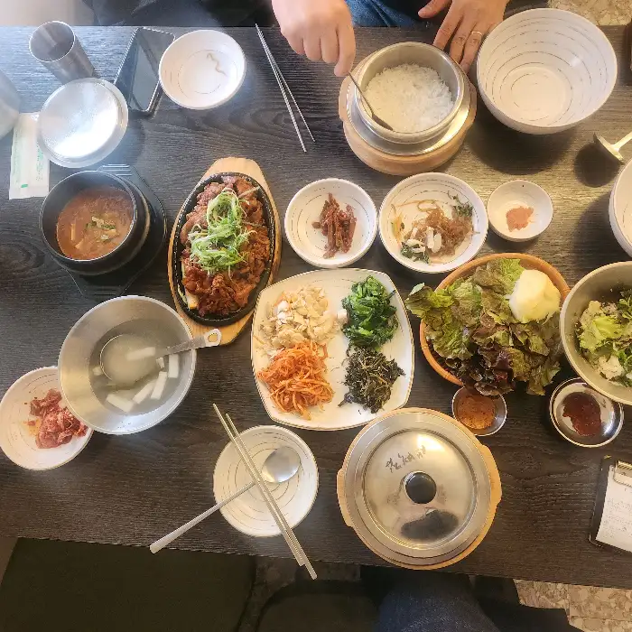 다양한 음식들