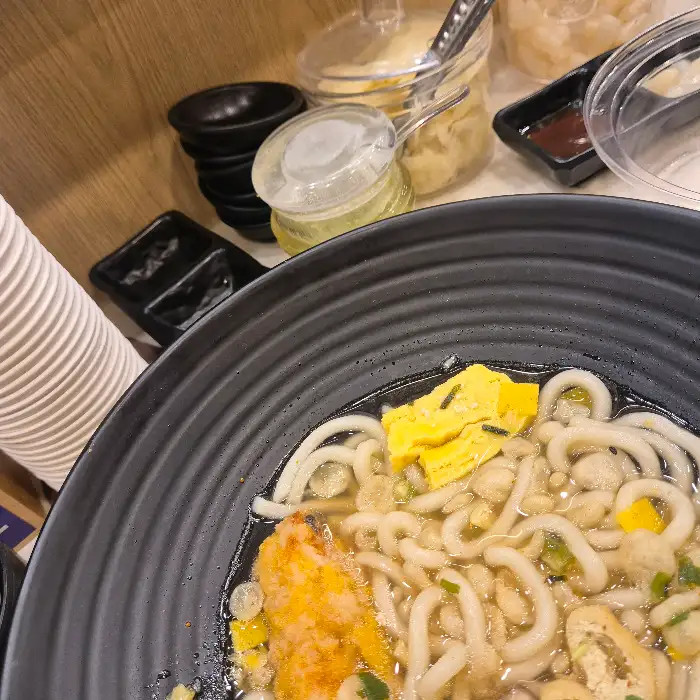 우동 클로즈업