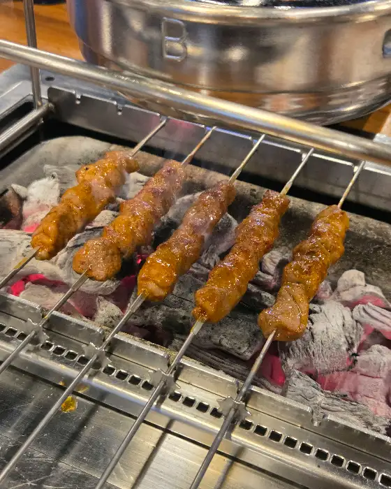 하이청 양꼬치 숯불