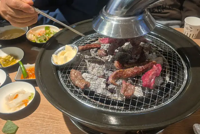 담가화로구이 큐브 눈꽃살