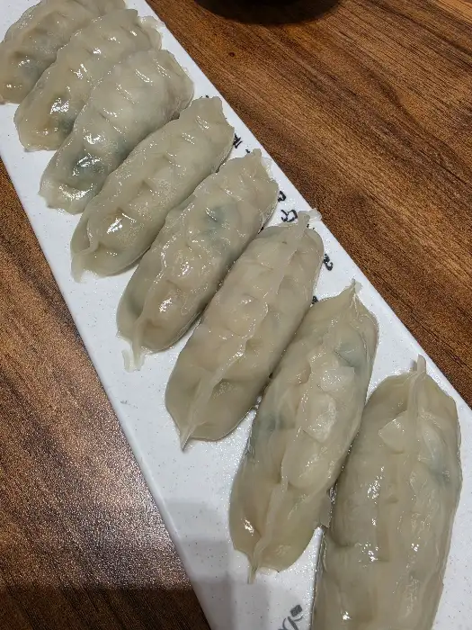 김이 모락모락 나는 만두