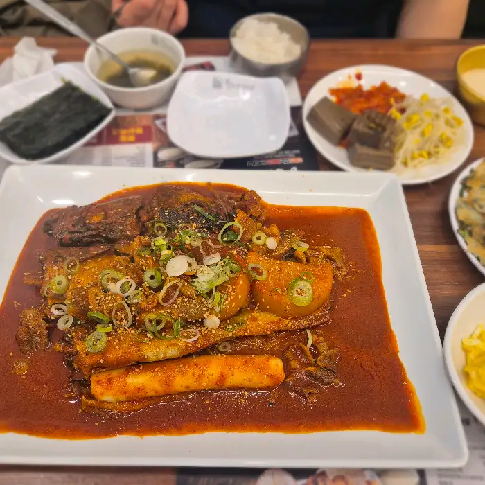 김에 싸 먹는 코다리조림