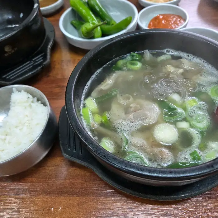 한탄강국밥 소머리국밥 근접샷