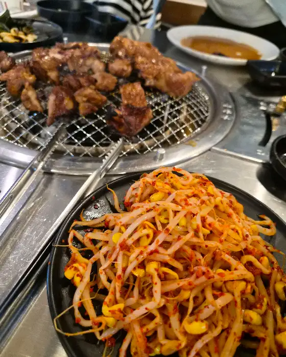 상주 조선화로 콩나물 무침