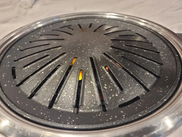 달궈진 불판